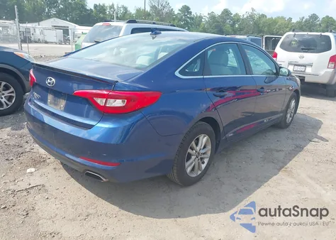 2016 Hyundai Sonata Se из США, поврежденный, VIN 5NPE24AF9GH330467